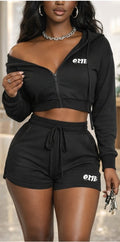 OME Signature Hoodie and Shorts set
