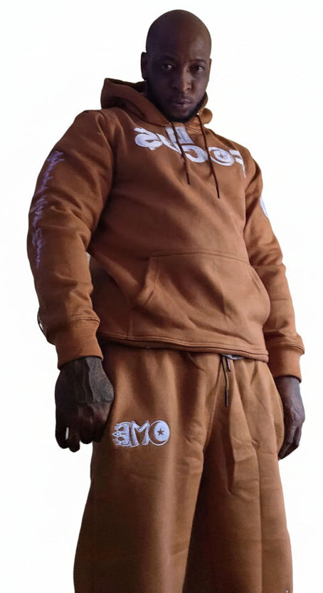 Brown "Focus" Sweatsuit