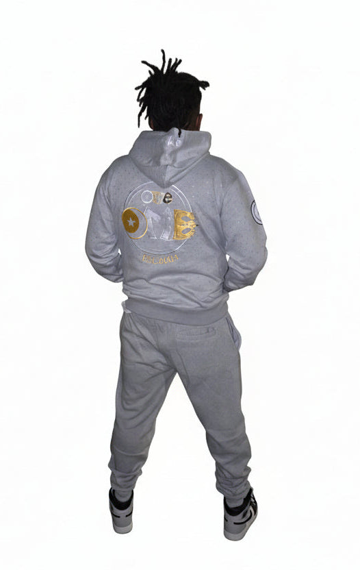 Gray "Focus" Tracksuit